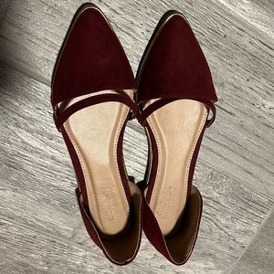 Burgundy Flats